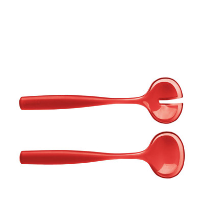 GUZZINI RED GRACE COLLECTION SALAD CUTLERY 29730065