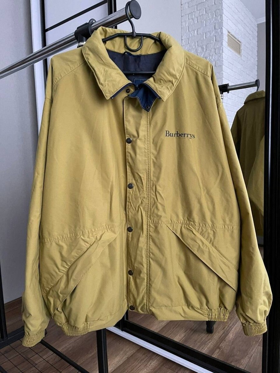 ジャケット・アウター 90s vintage Burberrys nova stenkler coat Vintage 90s Burberrys Nova Check Jacket Beige Coat Size 39.5