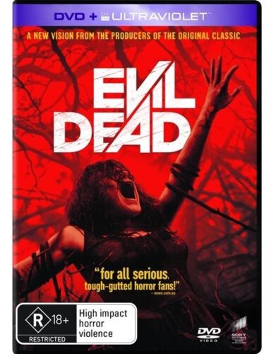 Evil Dead (DVD+ULTRAVIOLET, 2013) Region 4 - NEW+SEALED - Picture 1 of 1