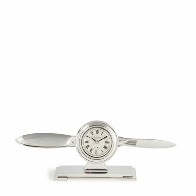 Authentic Models Tischuhr Propeller Clock, Schreibtischdeko, Aluminium, AP111