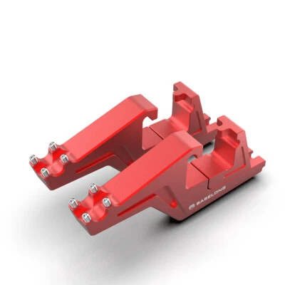 Front Passenger Footpegs Extensions For Honda XR600R / XR650R / CR80R / CR85R - Photo 1/4