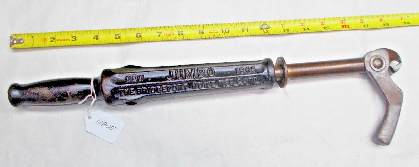 Nail Puller JUMBO Vintage Nail Puller, The Bridgteport Hardware, Pat'd 1906, USA eBay