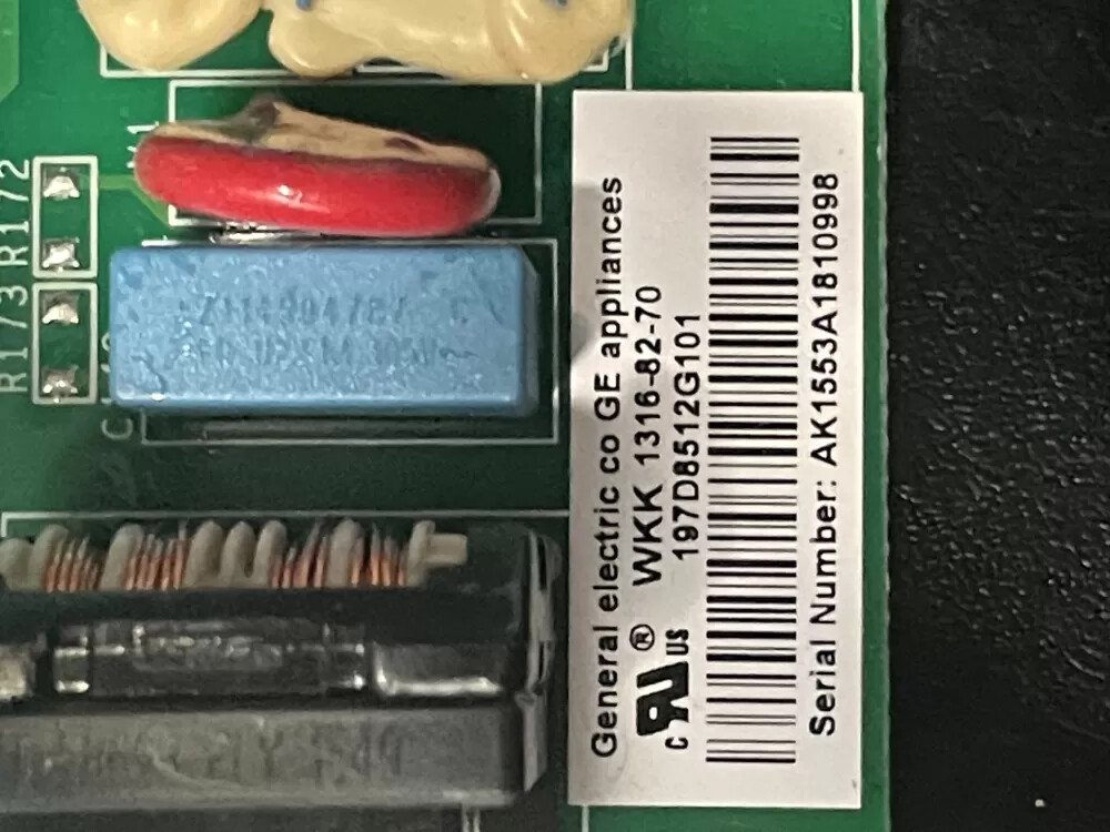 GE LG 197D8512G101 70213160101GA Refrigerator Control Board GE LG 197D8512G101 70213160101GA Refrigerator Control Board