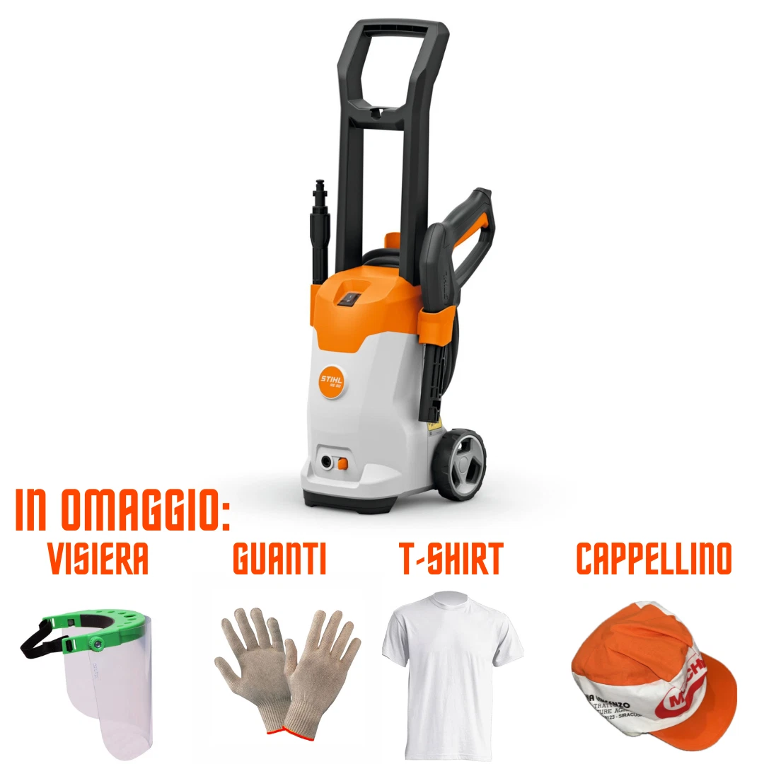 Idropulitrice STIHL RE 90.0 2.1 kW pressione max 130 bar portata 440 l/h