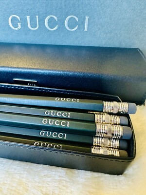 Vintage Gucci Pencil Set with Case | eBay