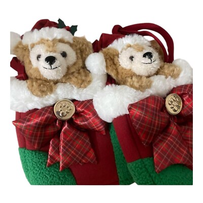 2set New Japan Tokyo Disney CHRISTMAS 2024 Duffy Dancing Snowflakes Shoulder Bag