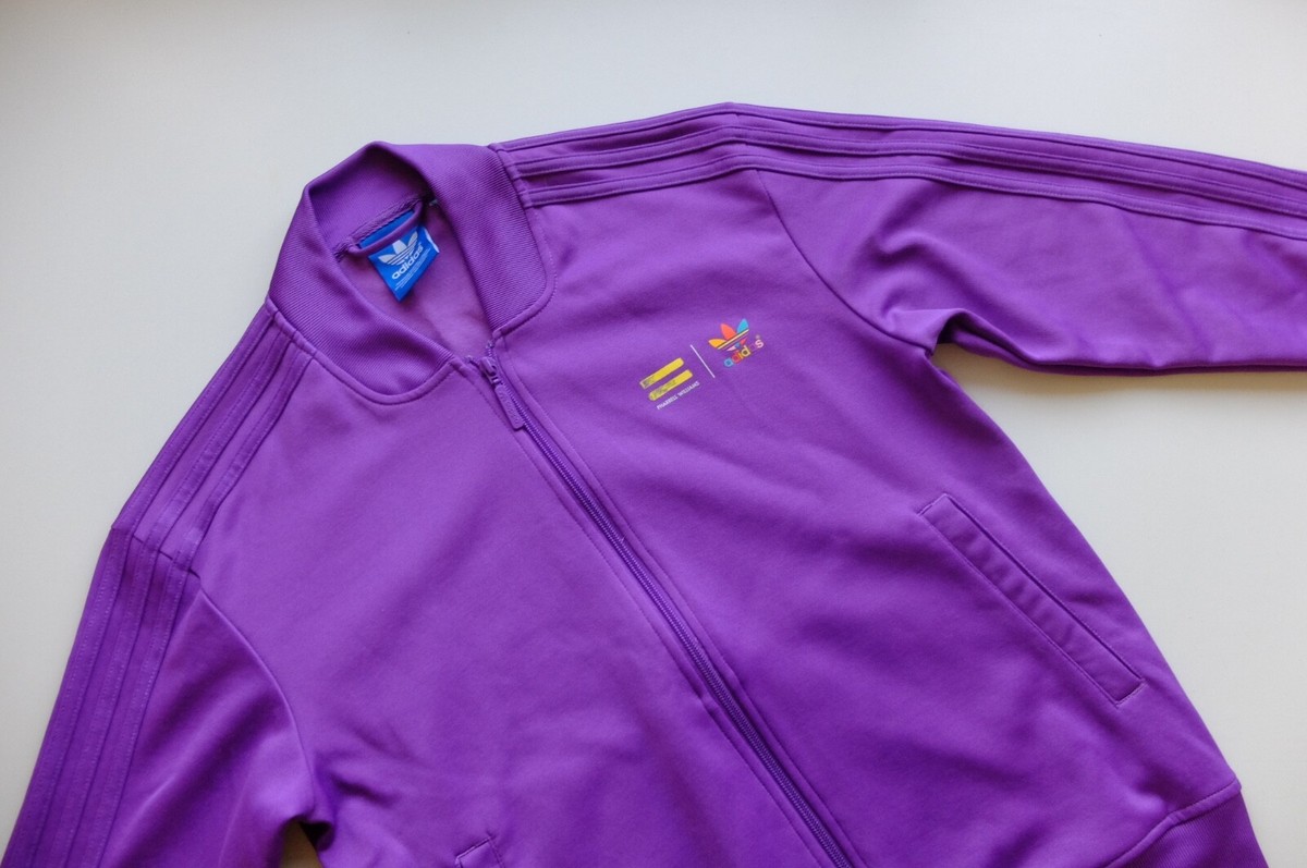 Adidas Originals x Pharrell Williams jacket S Purple Track TT