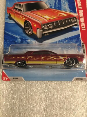 64 Lincoln Continental Hot Wheels/Race World Volcano '10 Orange