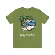 Outlaw Surf Skeleton Surf T-Shirt