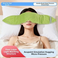 Light Blocking Gravity Sleep Mask Comfortable Breathable Weighted Eye Mask Gift