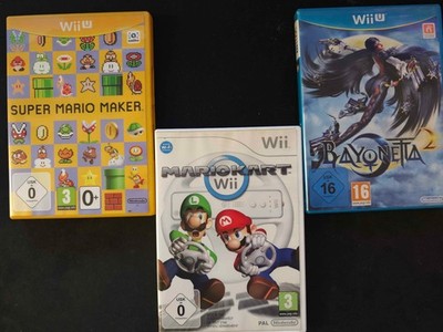 Nintendo Wii & Wii U Spiele | Mario Kart Wii, Bayonetta 2, Super Mario Maker