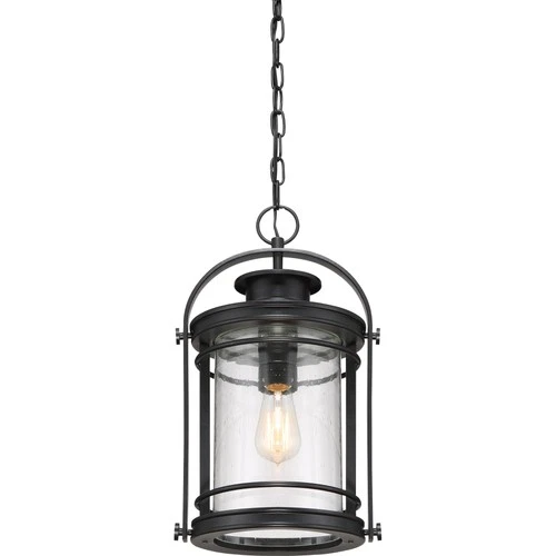 Quoizel BKR1510 Booker 9"W Pendant - Black - Picture 7 of 8
