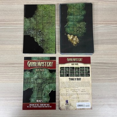 GameMastery Karten-Set Minen-Kacheln RPG Rollenspiel für GM Pathfinder D&D Paizo