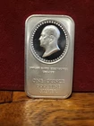 1 OZ DWIGHT D. EISENHOWER  PRESIDENTIAL .999 SILVER BAR
