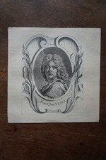 JEAN JOUVENET (1644-1717) PORTRAIT ENGRAVING FROM 1745, born in Rouen painter