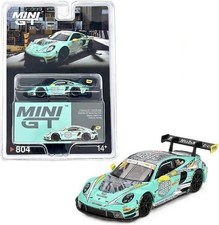 1/64 Mini GT 2023 Porsche 911 992 GT3 R #28 HubAuto Racing 2023 FIA GT MGT00804