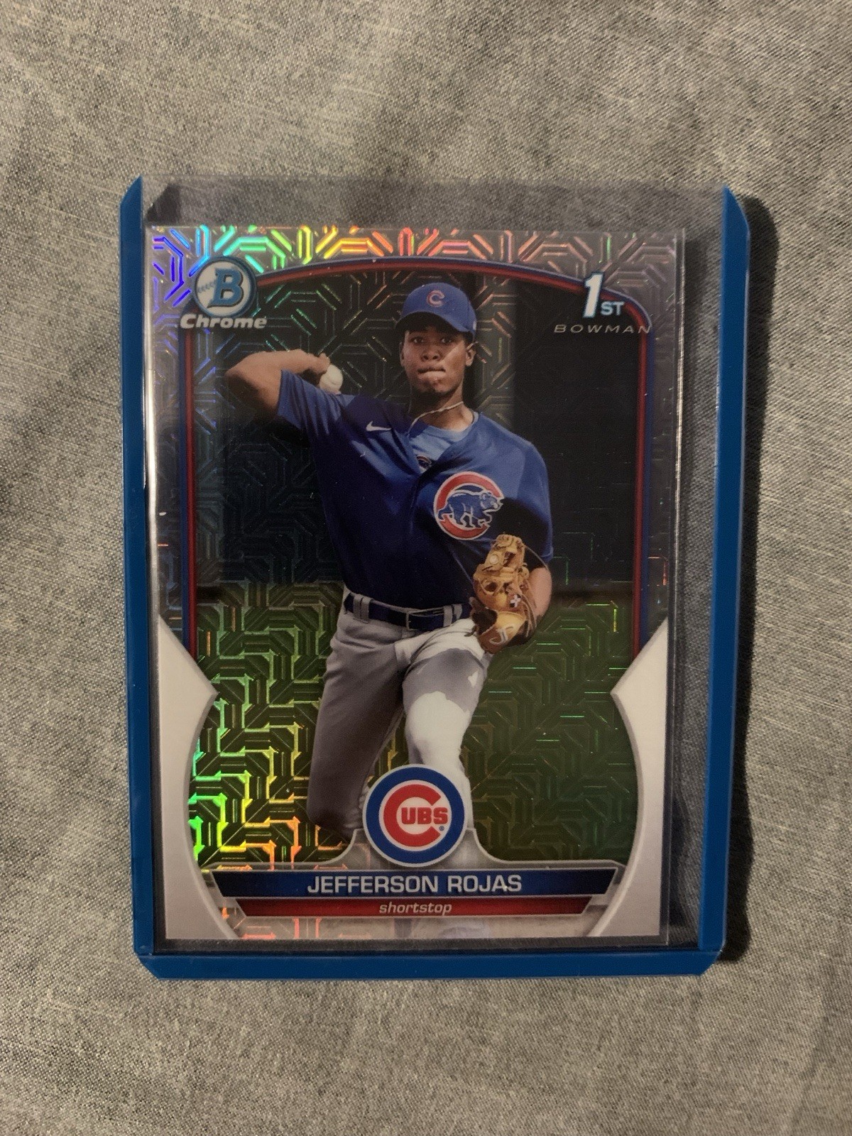 2023 Bowman #BCP-70 Jefferson Rojas Chrome Prospects Mojo Refractors