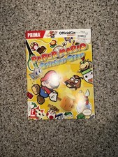 Super Mario Sticker Star Prima Official Strategy Game Guide  Stickers good cond