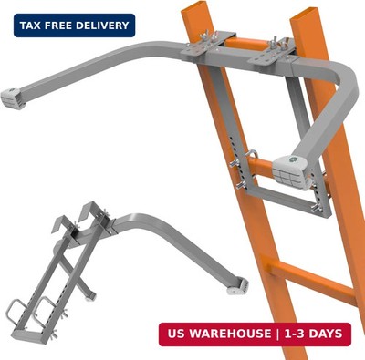 Ladder Stabilizer for Gutter Cleaning Tools and Wall,Heavy Duty Roof Ladder Hook