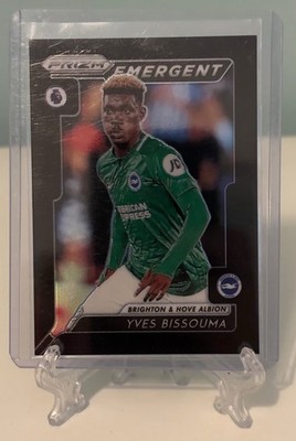Yves Bissouma Brighton Panini Soccer Prizm 2019 Emergent Black 1/1 One Of One 