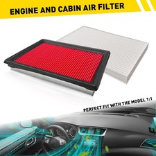 For Nissan Sentra 2013-2019 1.8L AF4675 Engine C28183 Filter Cabin Air Filter US