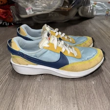 Nike  Waffle Debut Boarder Blue Sanded Gold  Shoes DH9522-400 Men’s - Sz 9.5