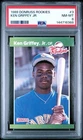 1989 DONRUSS THE ROOKIES # 3 Ken Griffey Jr RC PSA 8 NM-MT  MARINERS Fresh Grade