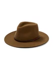 Stetson Bozeman Light Brown  Wool Crushable Cowboy Western Hat - Large