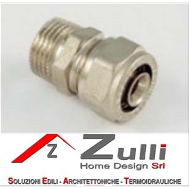 RACCORDO DRITTO A STRINGERE 20X1/2 M