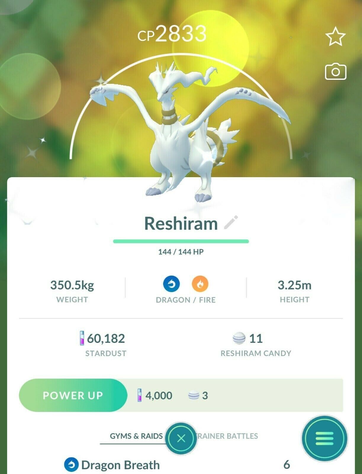 Pokémon Go Armored Mewtwo Costume (1 MILLION STARDUST UNREGISTERED TRADE  ONLY!)