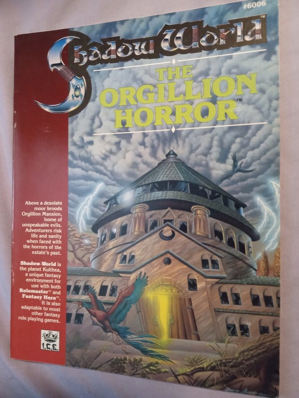 Lotr🌿#6006 Shadow World The Orgillion Horror I.C.E. Collectable First...