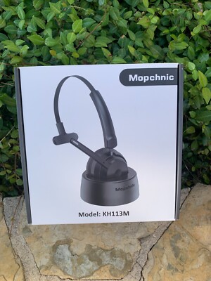 Mopchnic Mono Bluetooth Headset - KH113M - Black NEW