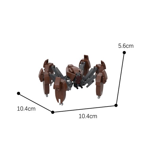 YOUFOY The LM-432 Crab Droids Muckrackers Combat D_r-o-id 219 Pieces - 第 2/3 張圖片
