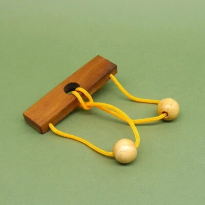 ROMBOL SCHLAUFENPUZZLE - einfaches Schnurpuzzle