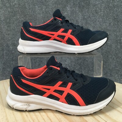 Asics Shoes Mens 4.5 Jolt 3 GS Running Sneakers Blue Lace Up Comfort Low F560421