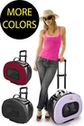 Tough-Shell Wheeled Collapsible Final Destination Travel Pet Dog Carrier Bag