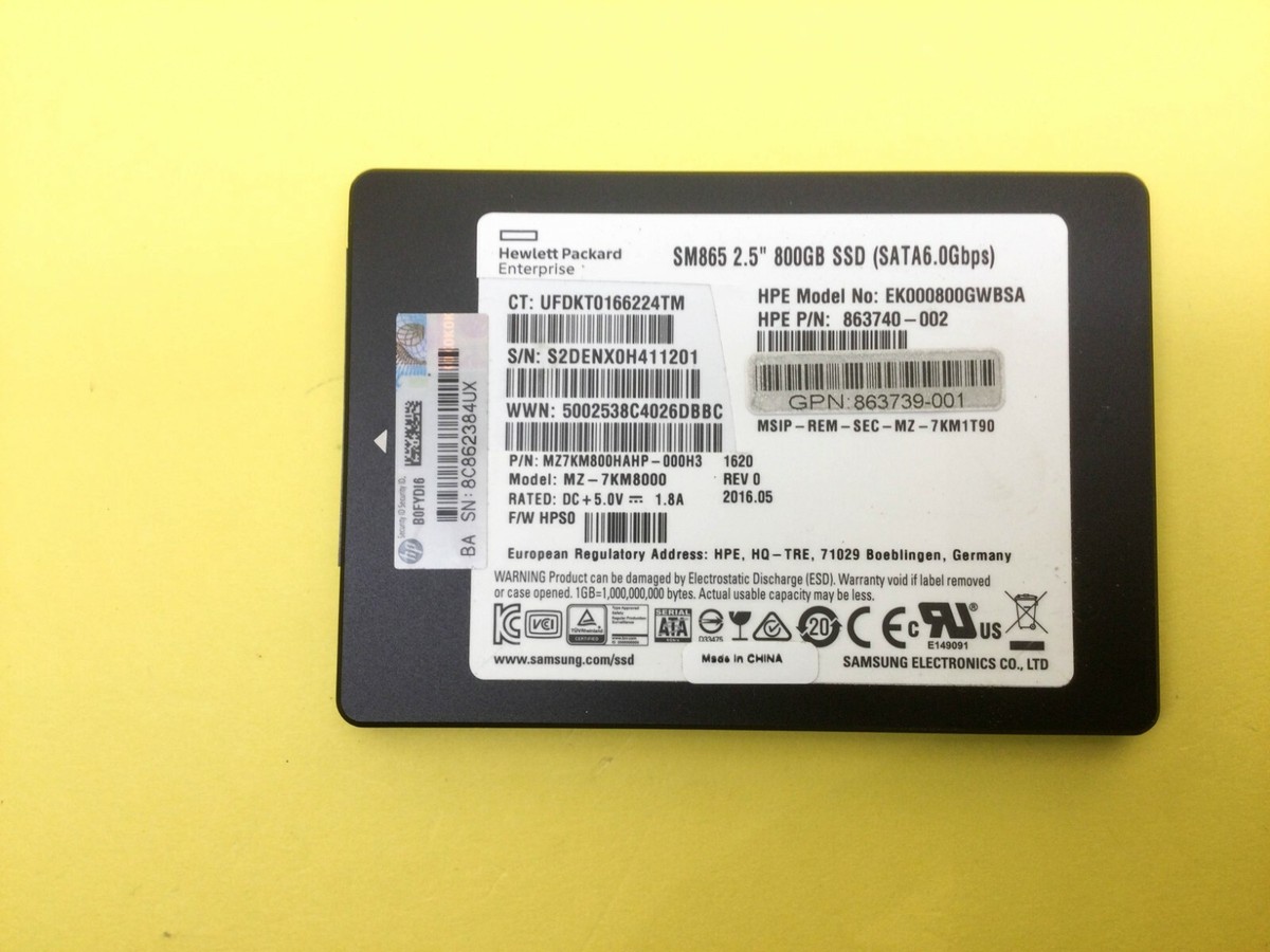 Samsung SM865 2.5