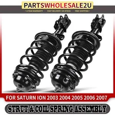2pcs Front LH & RH Complete Strut Coil Spring Assembly for Saturn Ion 2003-2007