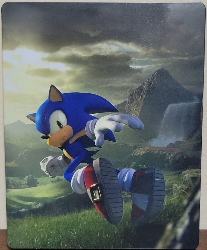 2024 Sonic Frontiers Steel book PS5 XBX Case NO GAME!!  Limited Edition Promo
