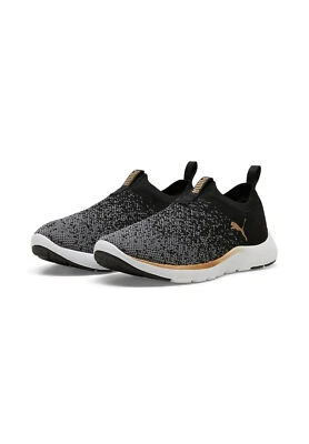 Puma Softride Premier Slip-On Chaussures De Course Pour Femmes 309834 01 Noir - Photo 1/4