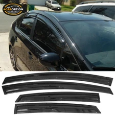 Fits 10-15 Toyota Prius XW30 Mugen Style Window Visors Rain Sun Guard Vent