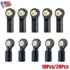 Plastic M2 Rod Ends Link Balls For 1:18 1:24 RC Crawler Car Axial SCX24 10/20Pcs