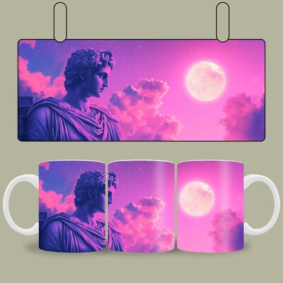 Kaffeetasse Vaporwave Apollo Tasse Kaffeebecher Geschenk Keramik