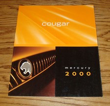 Original 2000 Mercury Cougar Foldout Sales Brochure 00 Original 2000 Mercury Cougar Foldout Sales Brochure 00