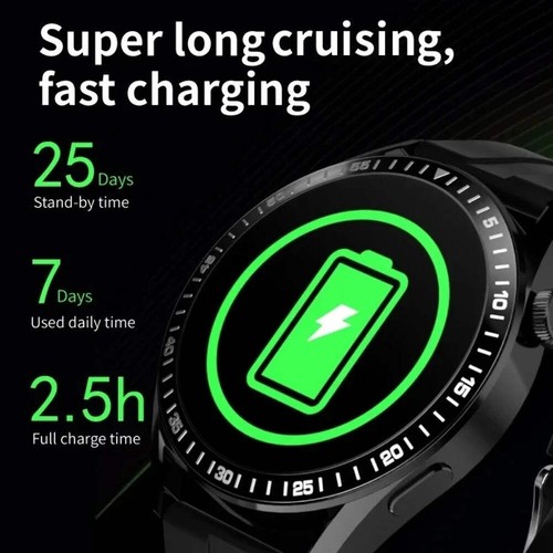 New GPS Smart Watch GT4 for Men Women AMOLED 360*360 HD Screen Heart Rate DIY Fa - Picture 6 of 36
