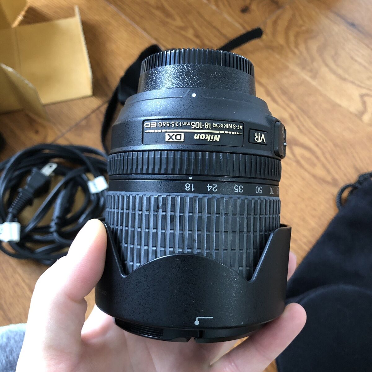 Nikon D90 Kit 18-105mm f/3.5-5.6G ED VR Lens Original Box | eBay Nikon D90 Kit 18-105mm f/3.5-5.6G ED VR Lens Original Box | eBay
