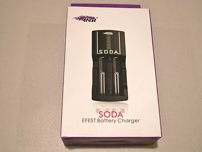 EFEST SODA INTELLIGENT CHARGER LUC FOR Li-Ion Li-Mn battery 18650 18500 16340 