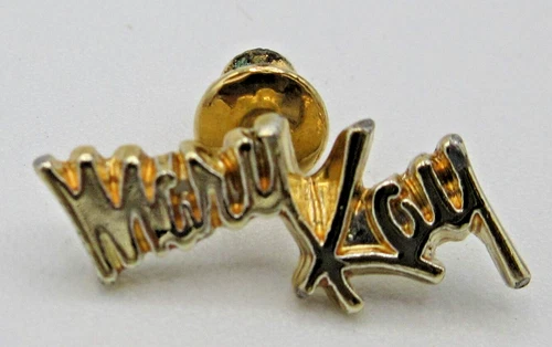 Vtg tiny small MARY KAY All gold tone metal Pin Lapel Fashion Costume Jewelry