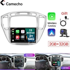 For Toyota Highlander 2000-2007 Android 13 Carplay Car Stereo Radio GPS Navi CAM