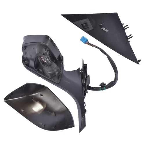 Right Side Passenger Side Mirror Power Folding Black For Tesla Model 3 M3 17-23